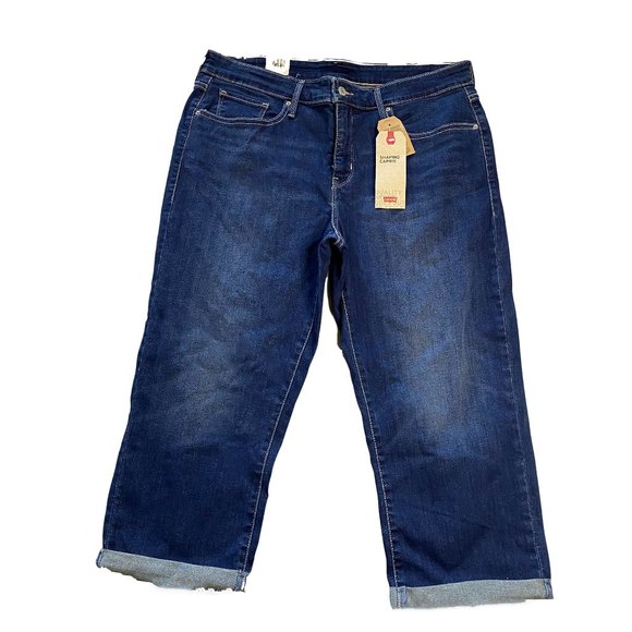 NWT Levi’s Shaping Capri Jeans - Picture 1 of 3